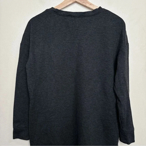 Lord & Taylor Womens Size Medium Grey Crew Neck Weighted Dress - Picture 12 of 14